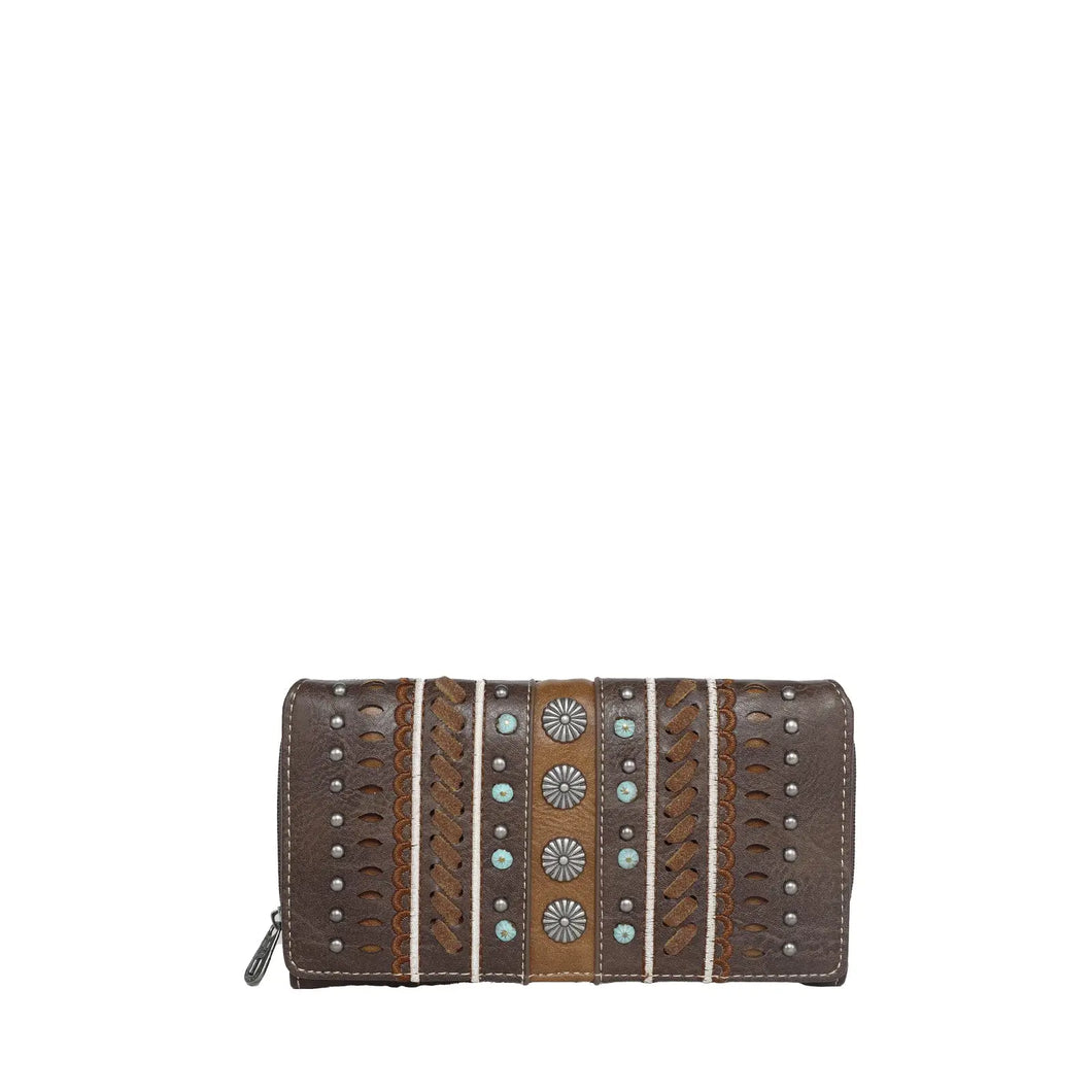 Montana West Studs Collection Wallet