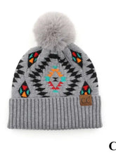 Load image into Gallery viewer, Western Aztec CC Beanie
